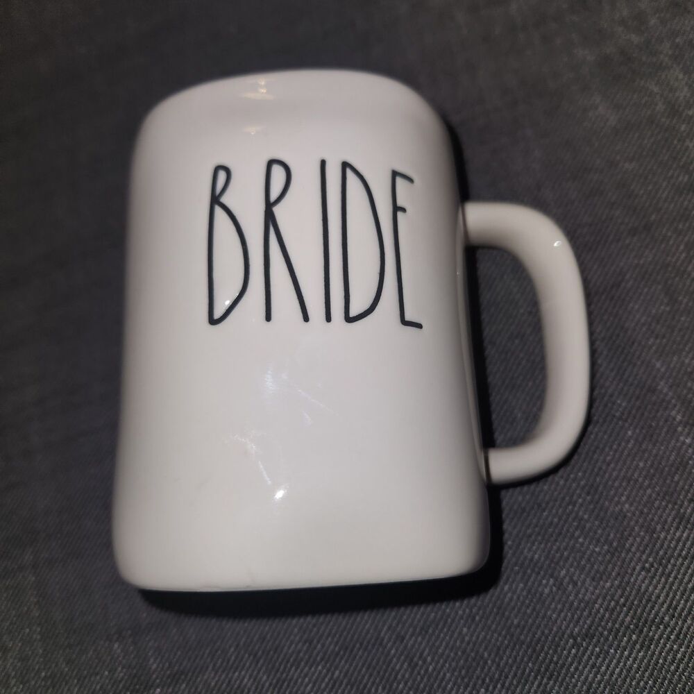 Rae Dunn Mug "BRIDE" 16 Oz Coffee/Tea Mug 2018 Artisan Collection By Magenta